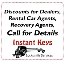 Discounts for Dealers, Rental Car Agents, Recovery Agents, Call for Details